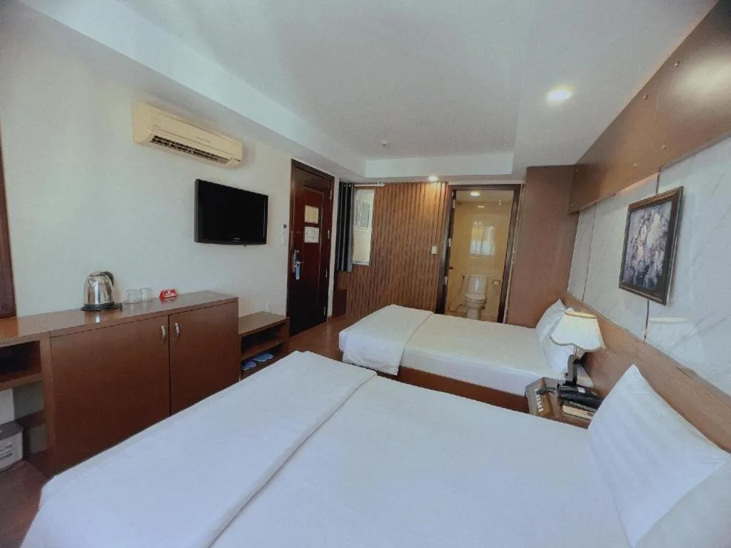 Bed in Nha Trang Crystal Hotel