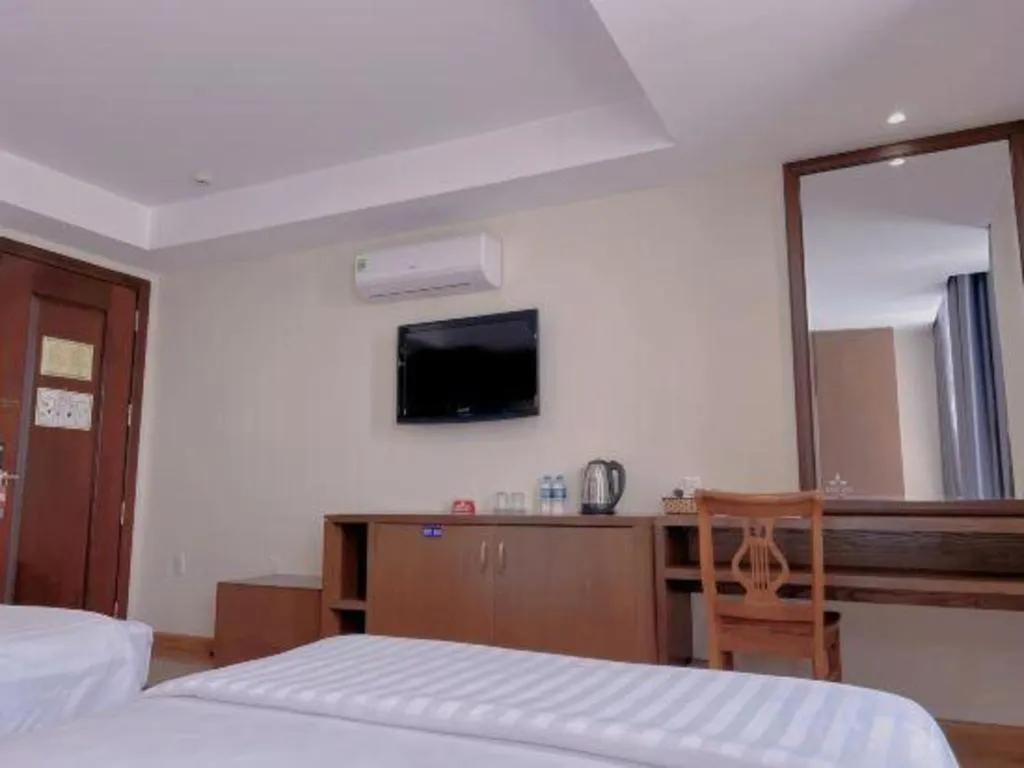 Bed in Nha Trang Crystal Hotel