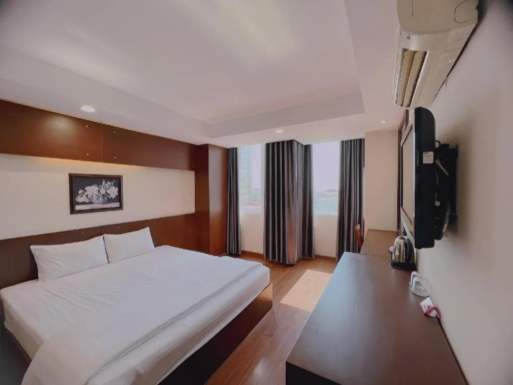 Bed in Nha Trang Crystal Hotel