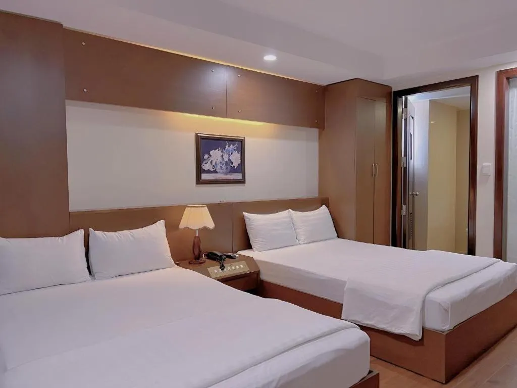 Bed in Nha Trang Crystal Hotel