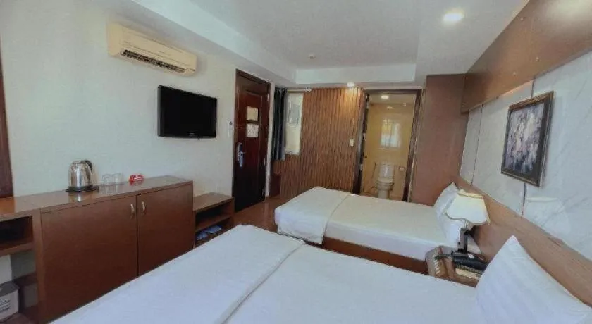 Bed in Nha Trang Crystal Hotel