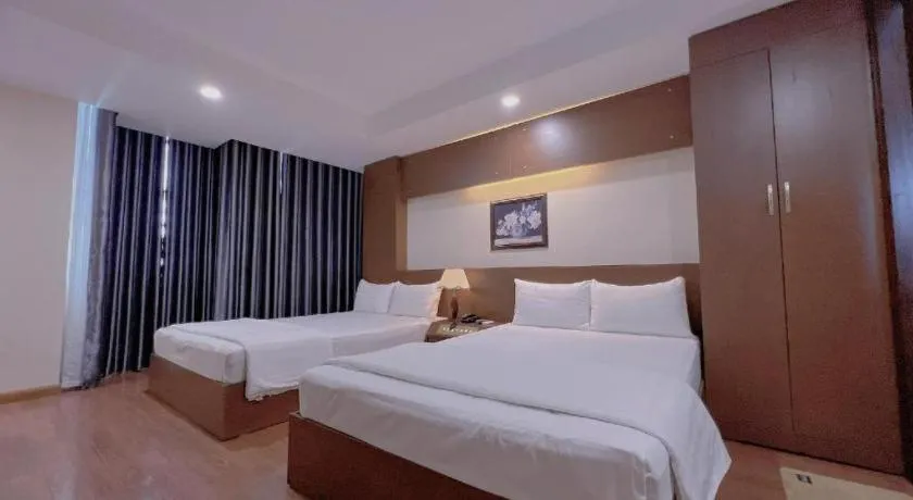 Bed in Nha Trang Crystal Hotel