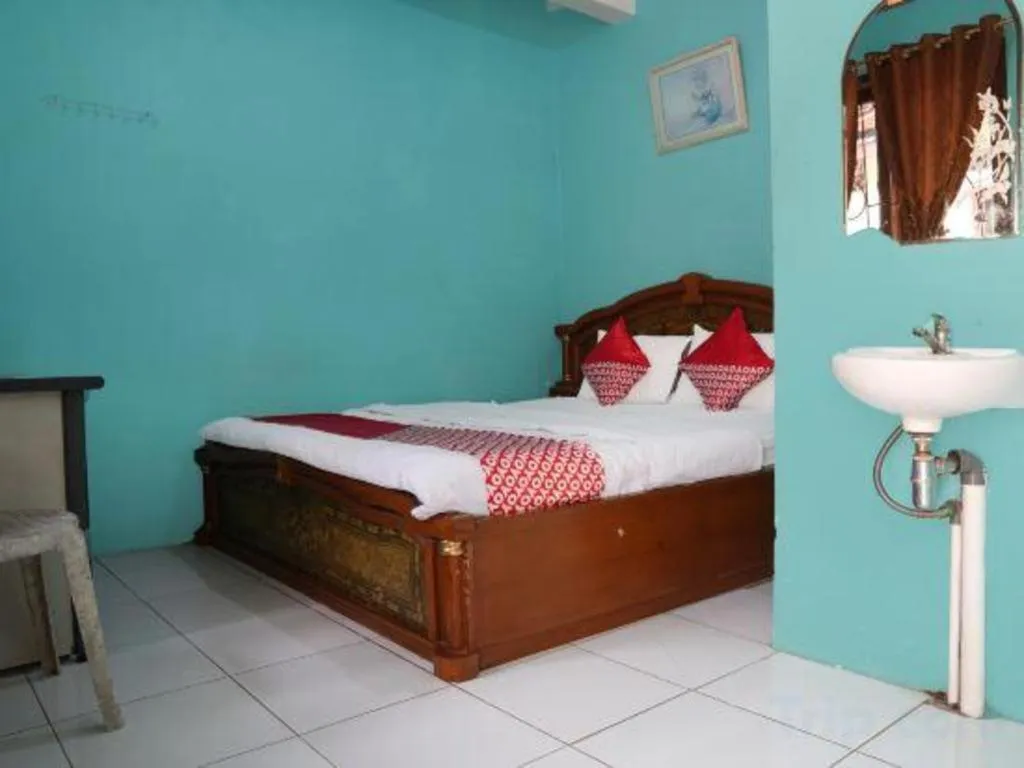 Bed in Hotel O Penginapan Raja