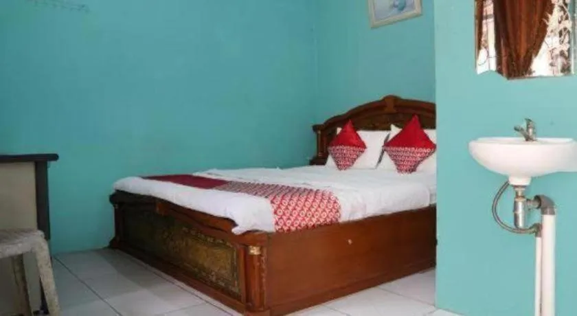 Bed in Hotel O Penginapan Raja
