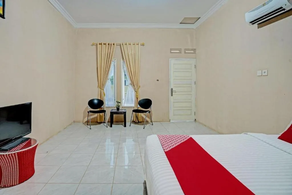 Bed in Hotel O Mutiara Homestay Syariah Near TPA / TPSA Nurul Yakin