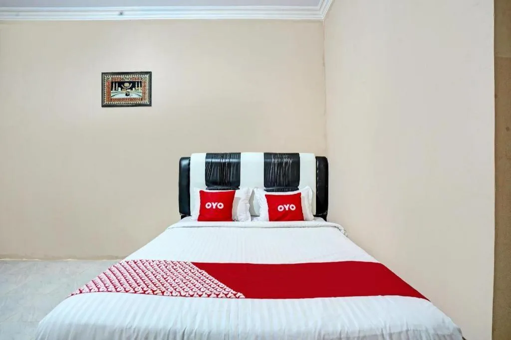Bed in Hotel O Mutiara Homestay Syariah Near TPA / TPSA Nurul Yakin