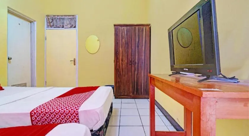 Bed in Hotel O P3 Guest House