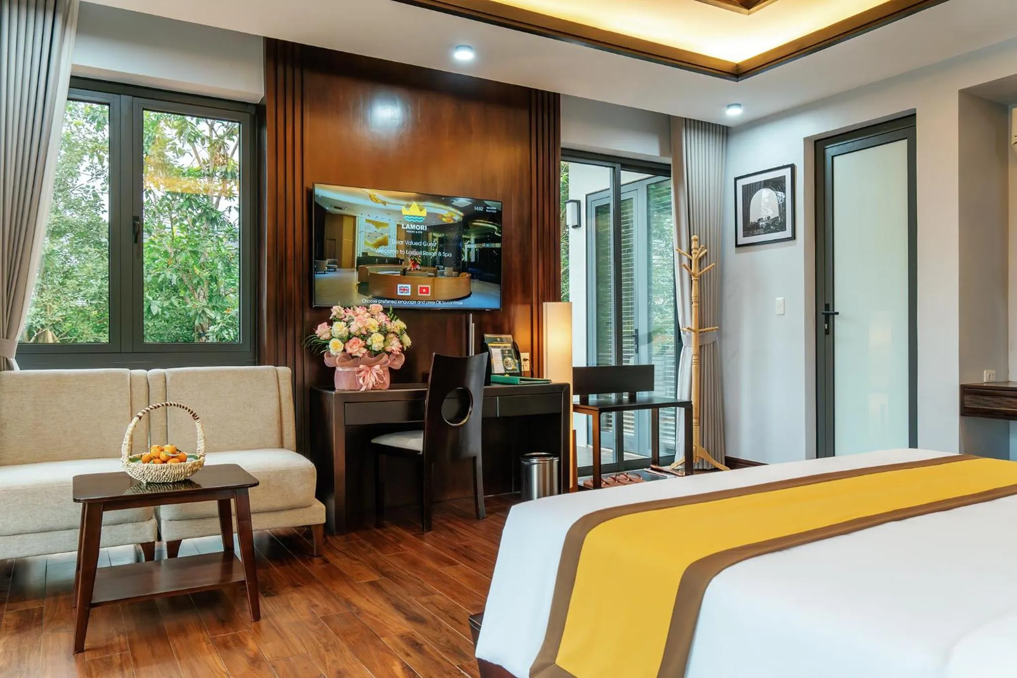 Bedroom in Lamori Resort & Spa