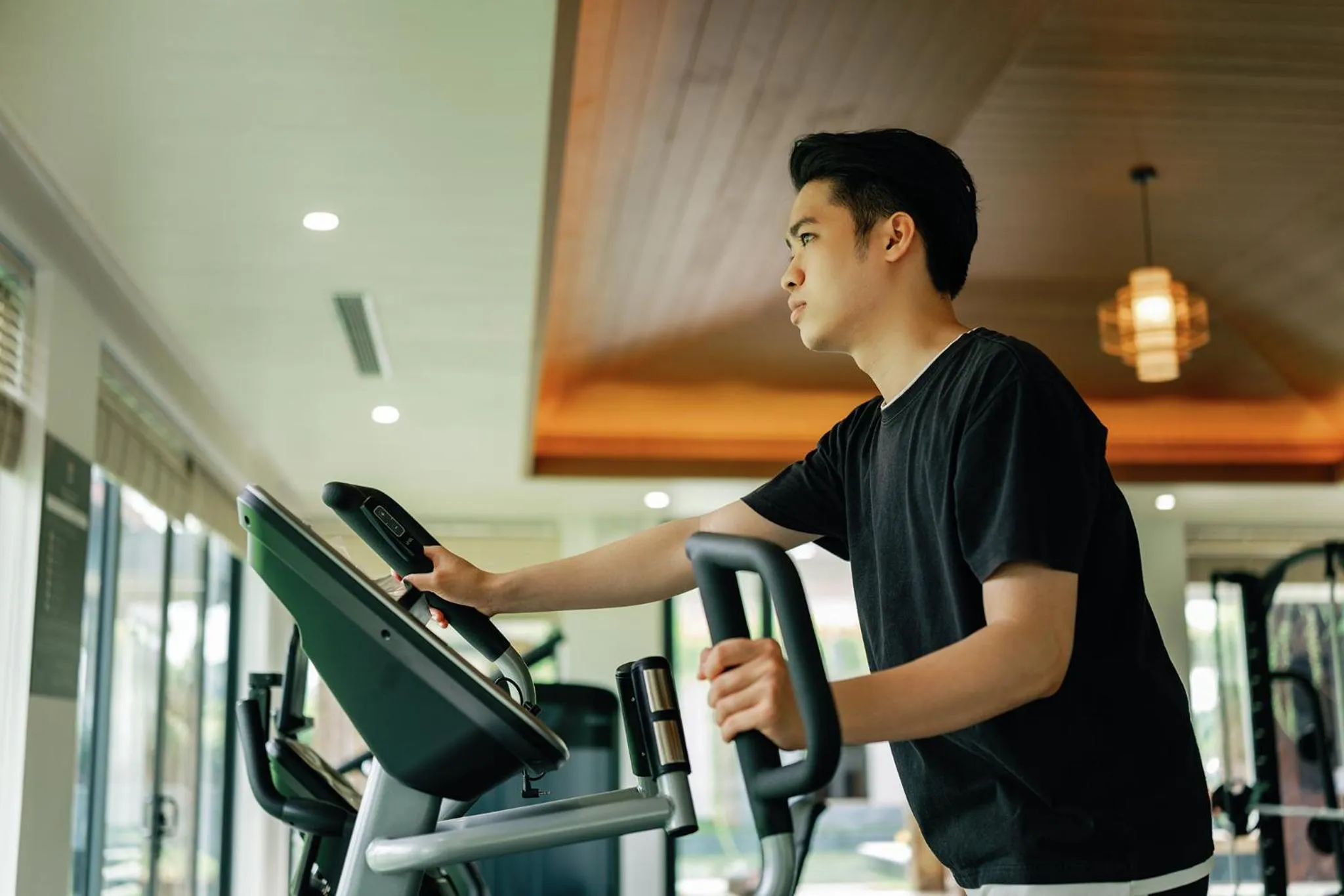 Fitness centre/facilities in Lamori Resort & Spa