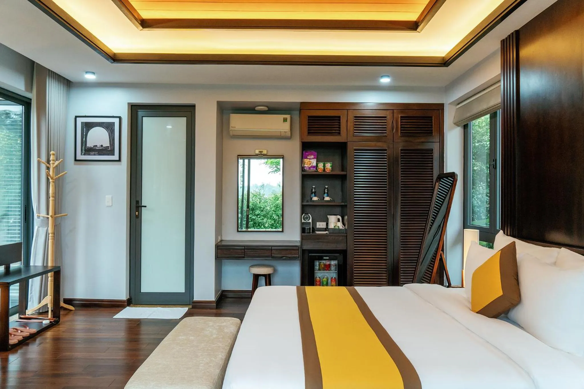 wardrobe, Bed in Lamori Resort & Spa, Thanh Hoá
