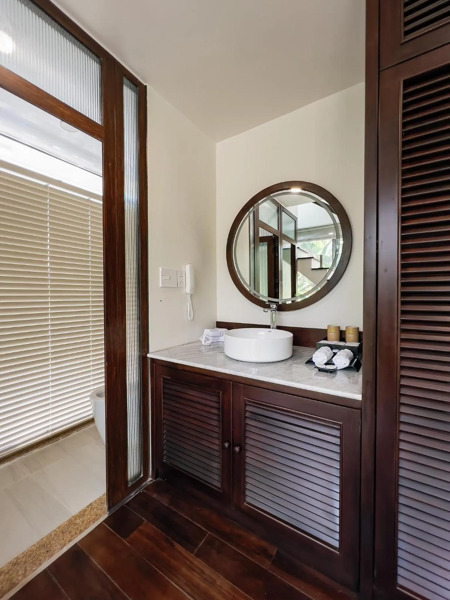 Toilet in Lamori Resort & Spa