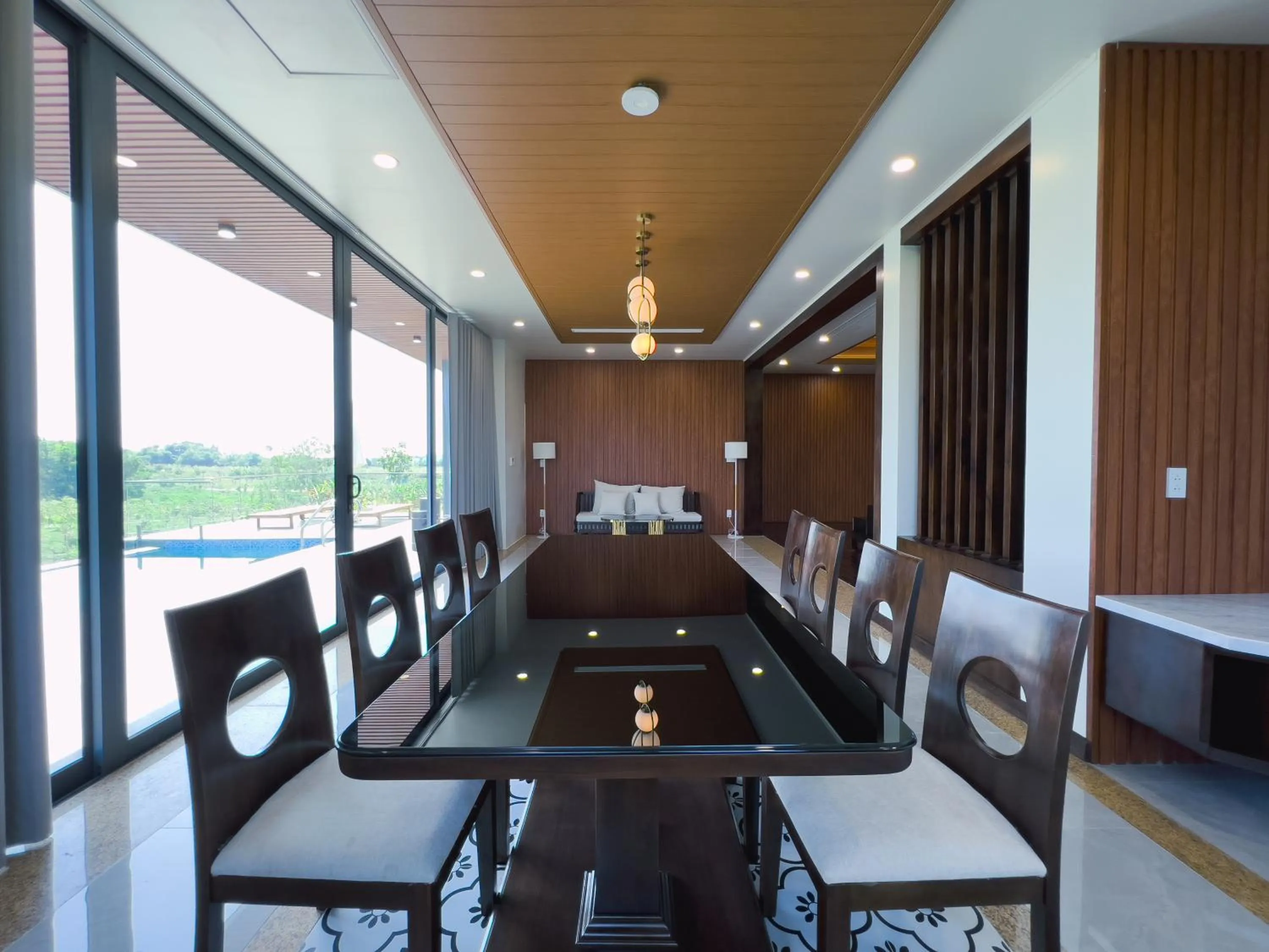 Seating area in Lamori Resort & Spa