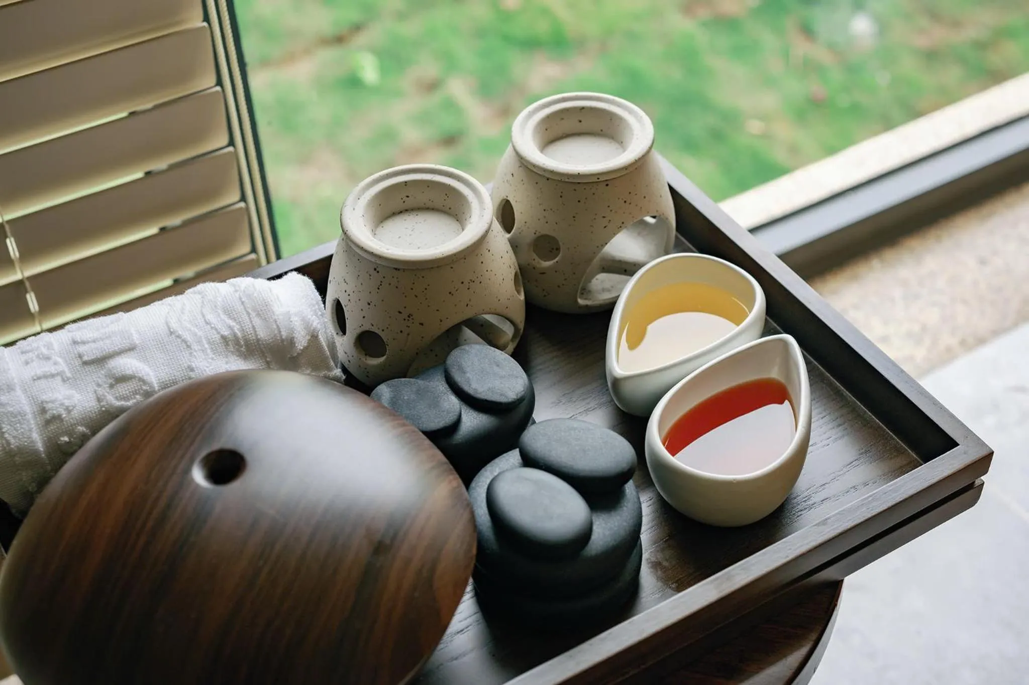 Coffee/tea facilities in Lamori Resort & Spa