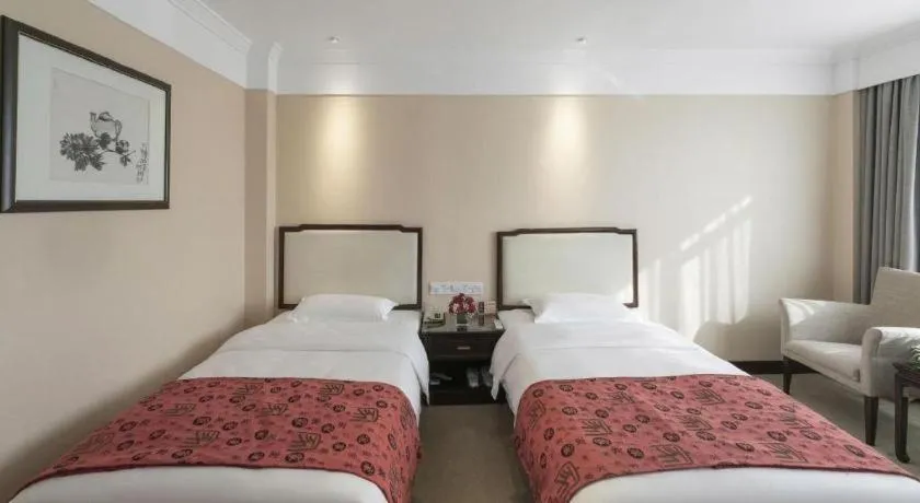 Bed in Bell Tower Hotel