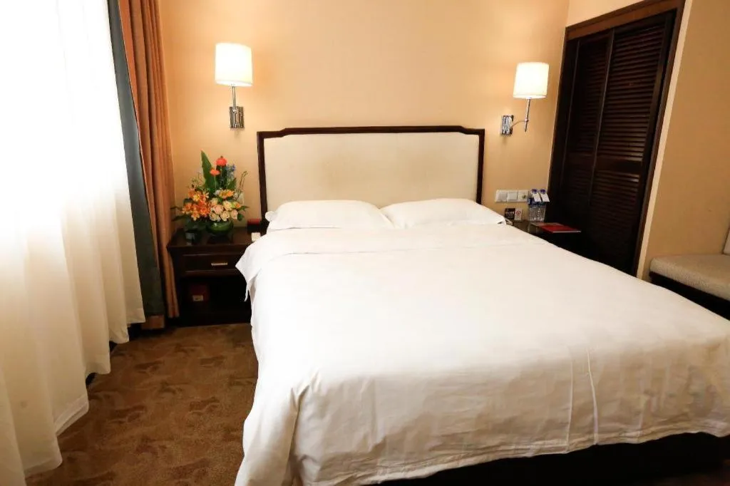 Bed in Bell Tower Hotel