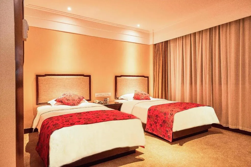 Bed in Bell Tower Hotel