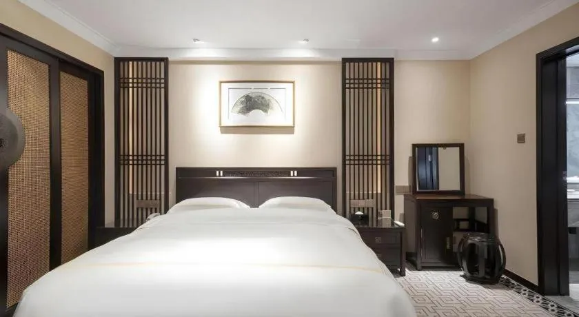 Bed in Bell Tower Hotel