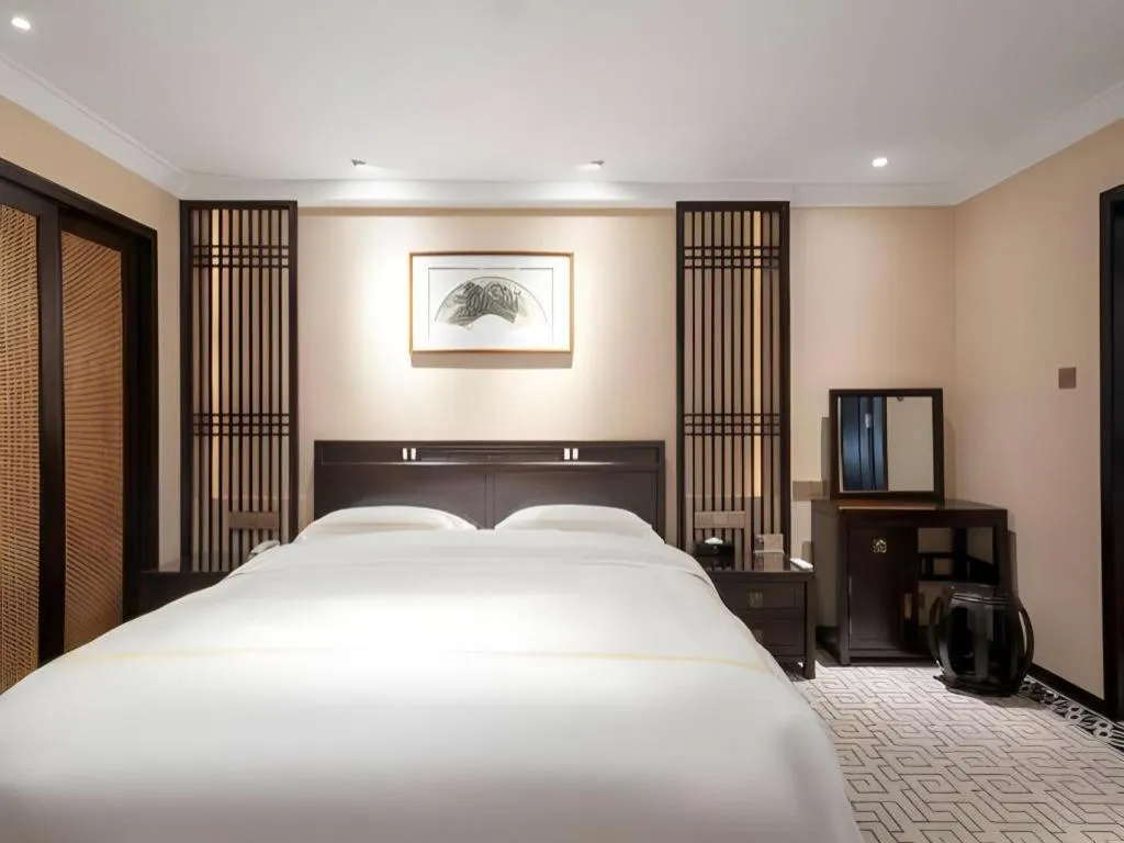 Bed in Bell Tower Hotel