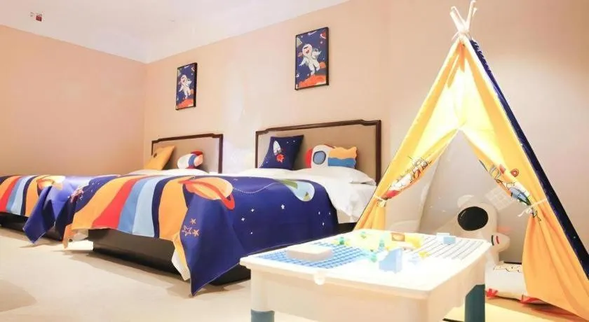 Bed in Bell Tower Hotel