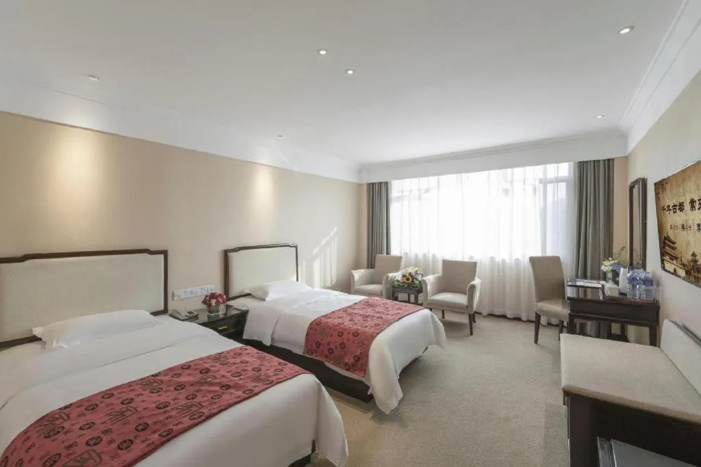 Bed in Bell Tower Hotel