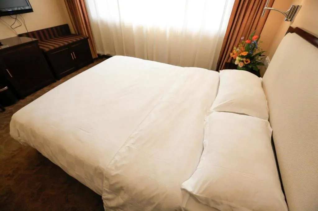Bed in Bell Tower Hotel