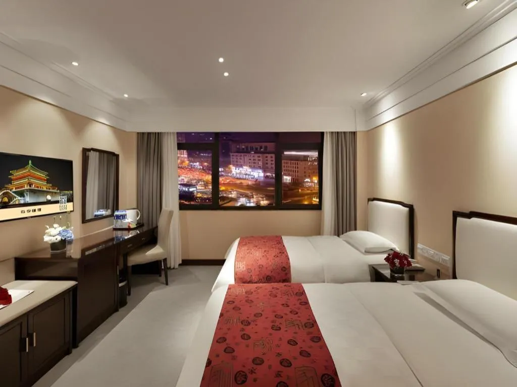 Bed in Bell Tower Hotel