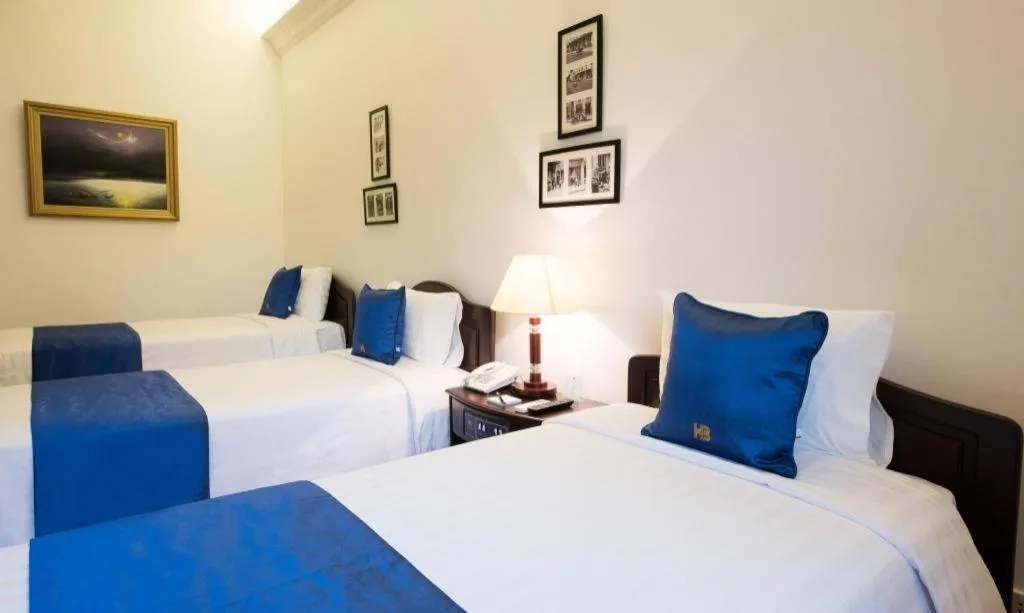 Bed in Hoa Binh Hotel