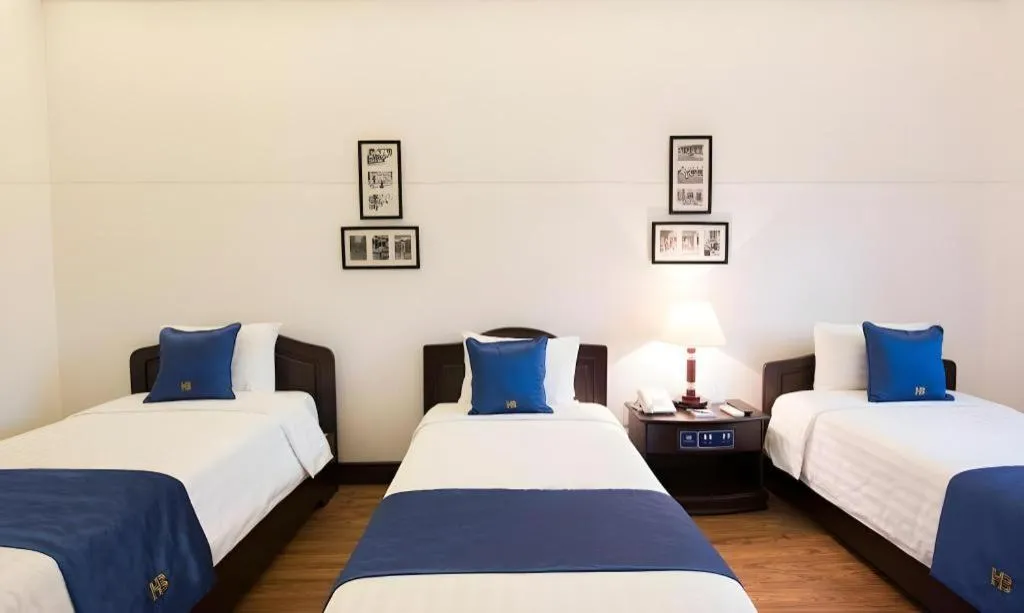 Bed in Hoa Binh Hotel