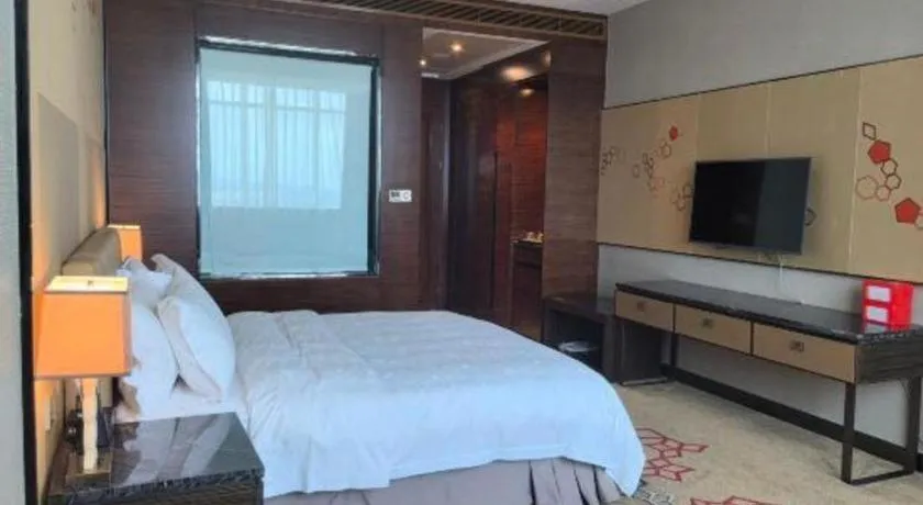 Bed in Cinese Hotel Dongguan