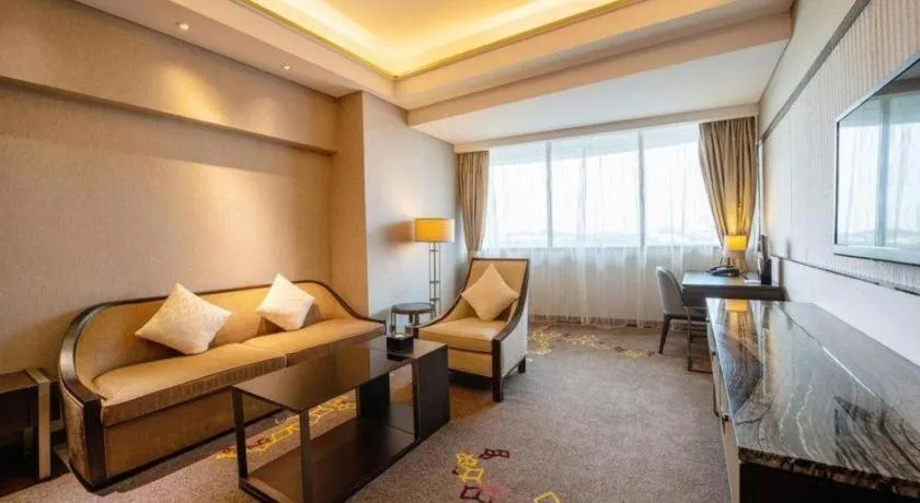 Bed in Cinese Hotel Dongguan