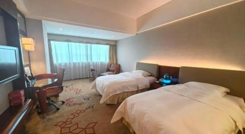 Bed in Cinese Hotel Dongguan