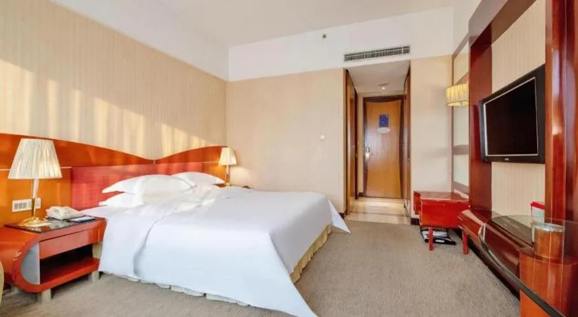 Bed in Cinese Hotel Dongguan