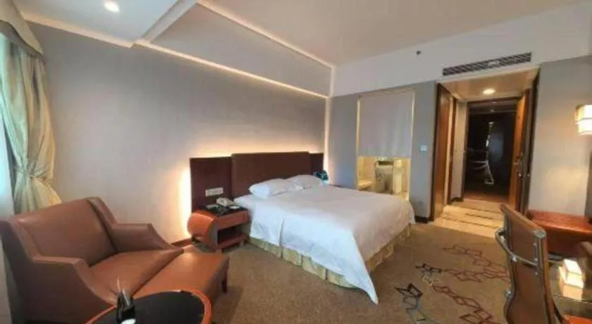 Bed in Cinese Hotel Dongguan
