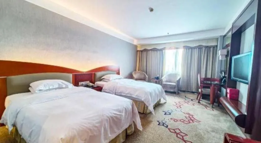 Bed in Cinese Hotel Dongguan