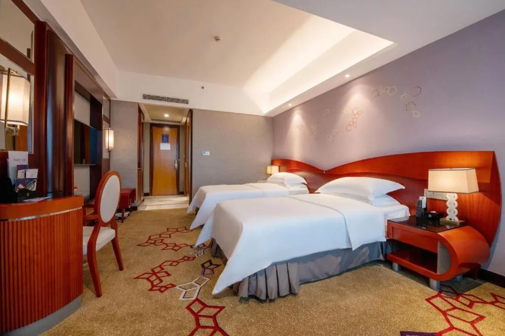 Bed in Cinese Hotel Dongguan