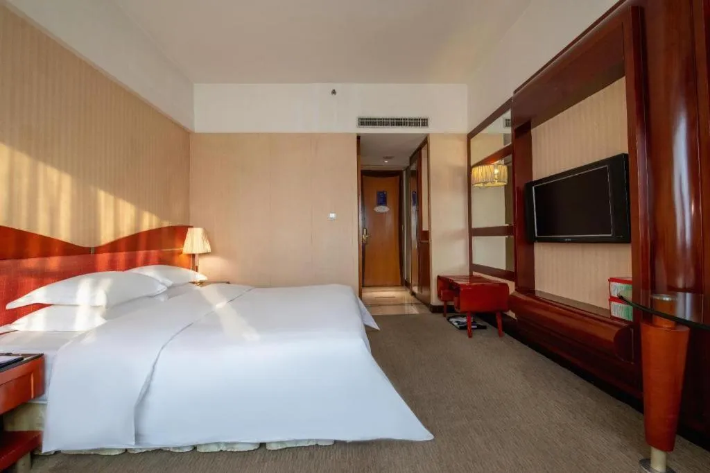 Bed in Cinese Hotel Dongguan