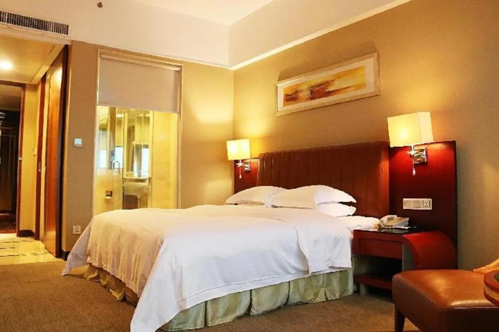 Bed in Cinese Hotel Dongguan