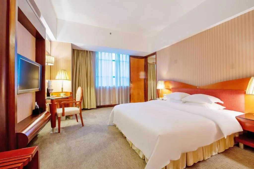 Bed in Cinese Hotel Dongguan