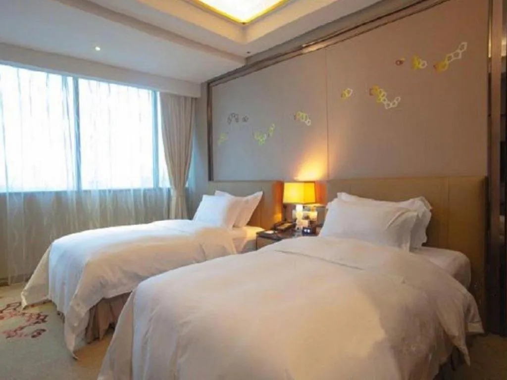 Bed in Cinese Hotel Dongguan