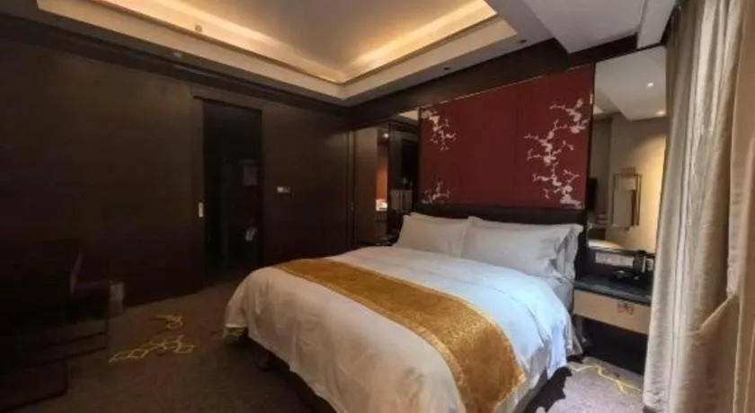 Bed in Cinese Hotel Dongguan