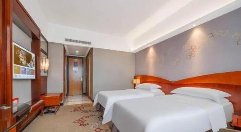 Bed in Cinese Hotel Dongguan