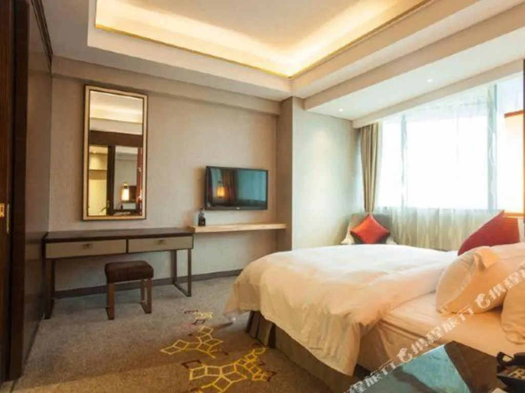 Bed in Cinese Hotel Dongguan
