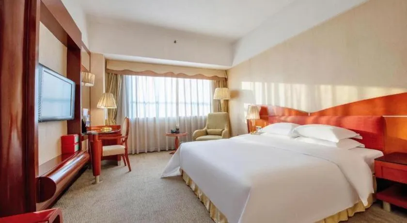 Bed in Cinese Hotel Dongguan