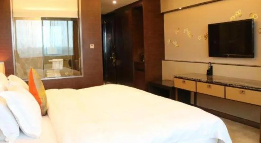 Bed in Cinese Hotel Dongguan