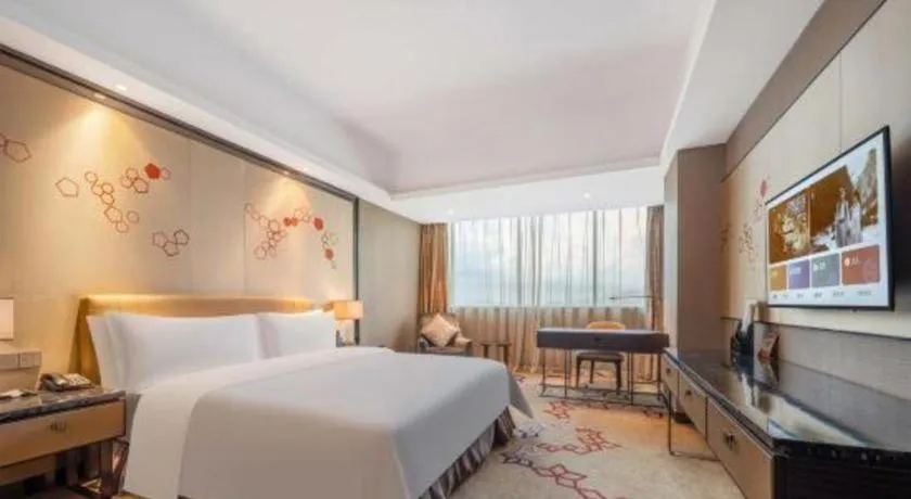 Bed in Cinese Hotel Dongguan