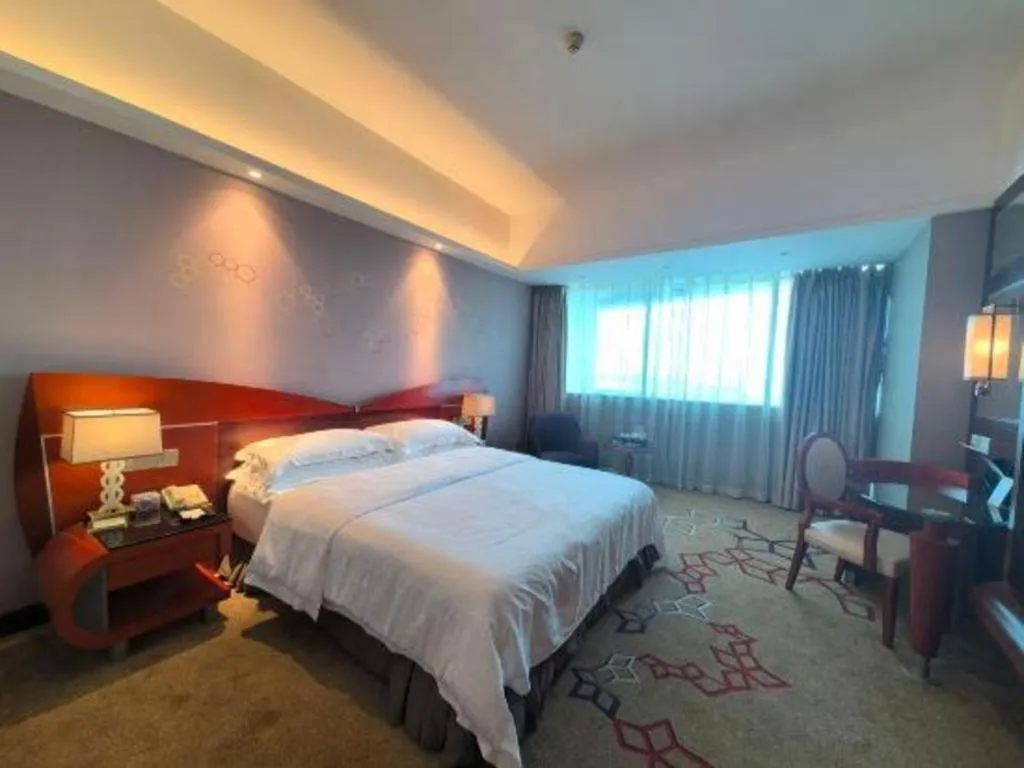Bed in Cinese Hotel Dongguan