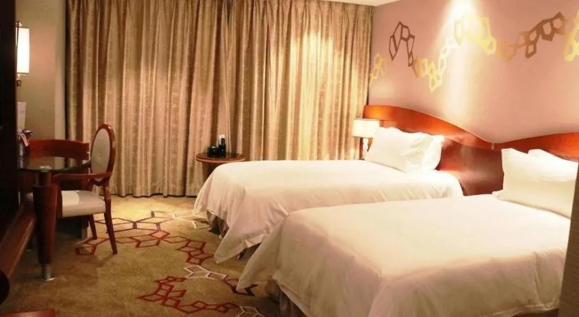 Bed in Cinese Hotel Dongguan