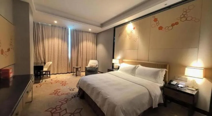 Bed in Cinese Hotel Dongguan