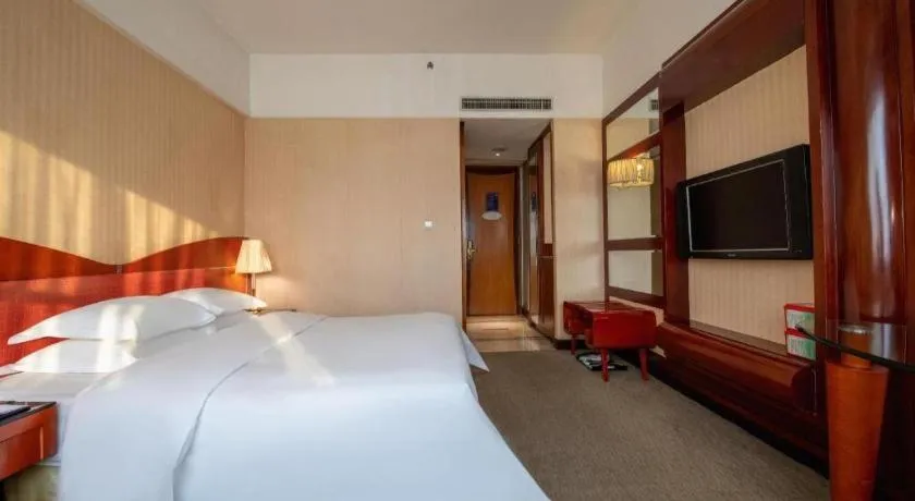 Bed in Cinese Hotel Dongguan