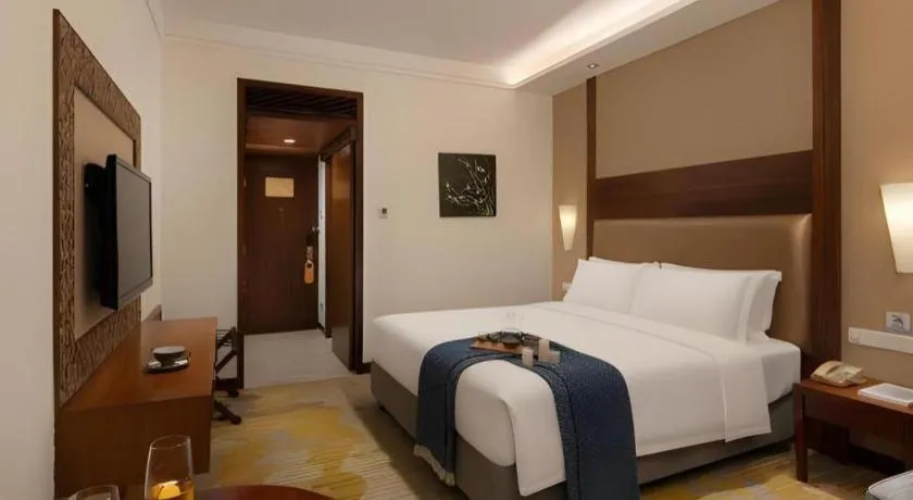 Bed in BaoHua Harbour View Hotel